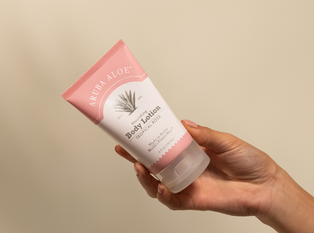 Aruba Aloe Tropical Rose Body Lotion