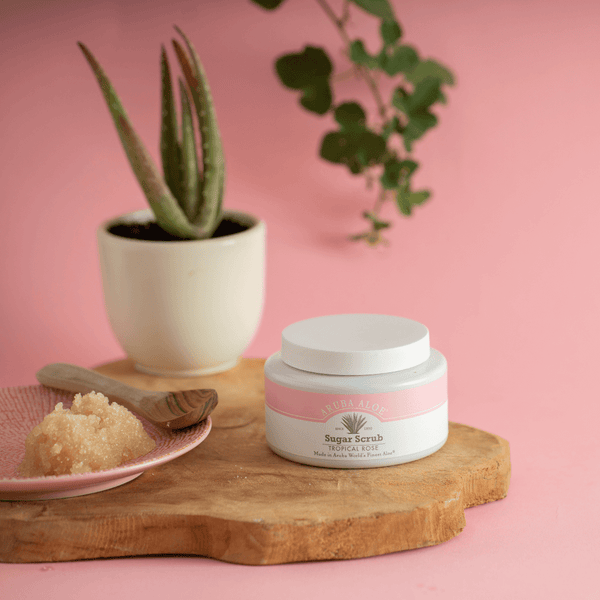 Aruba Aloe Tropical Rose Sugar Scrub