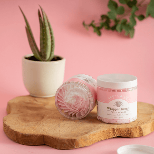 Aruba Aloe Tropical Rose Whipped Sugar Scrub 2