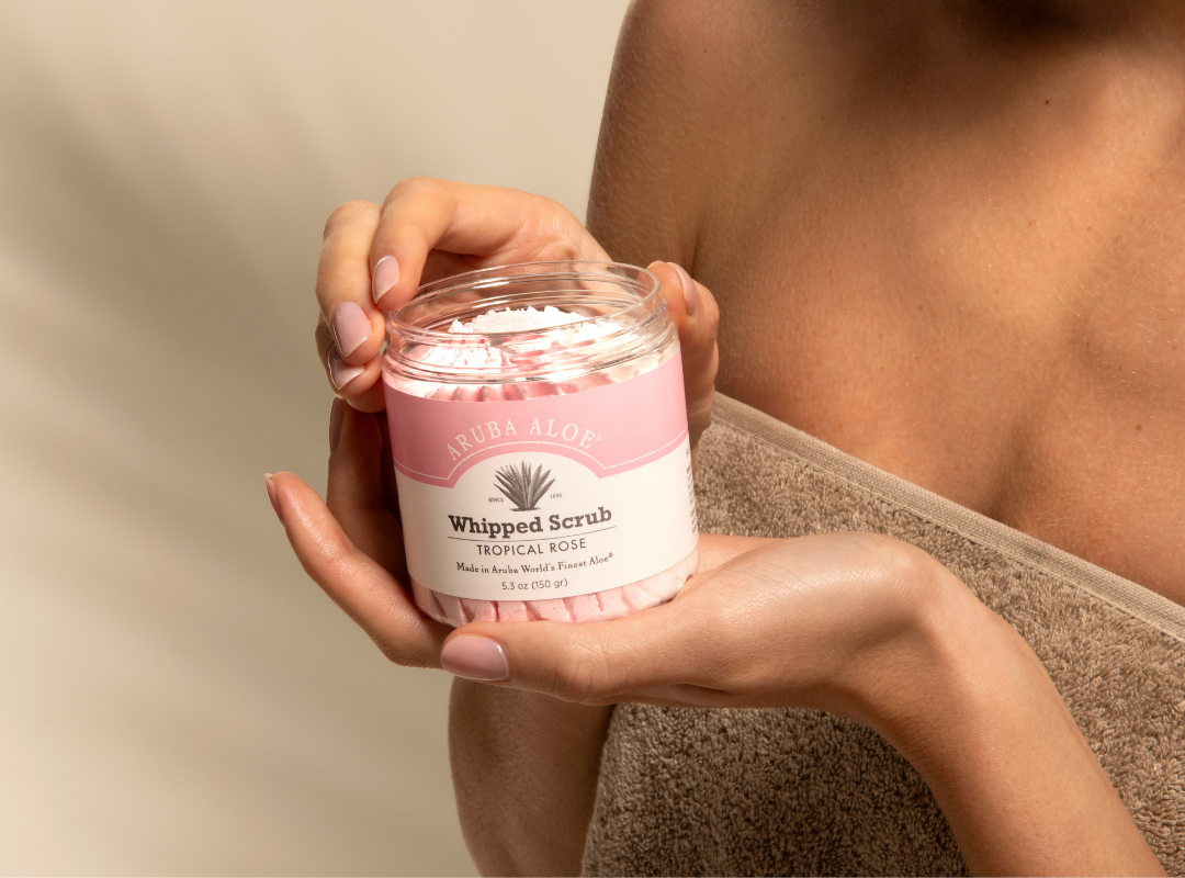 Aruba Aloe Whipped Scrub Tropical Rose