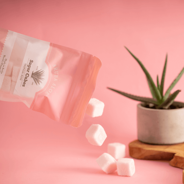Aruba Aloe Tropical Rose Sugar Cubes 2