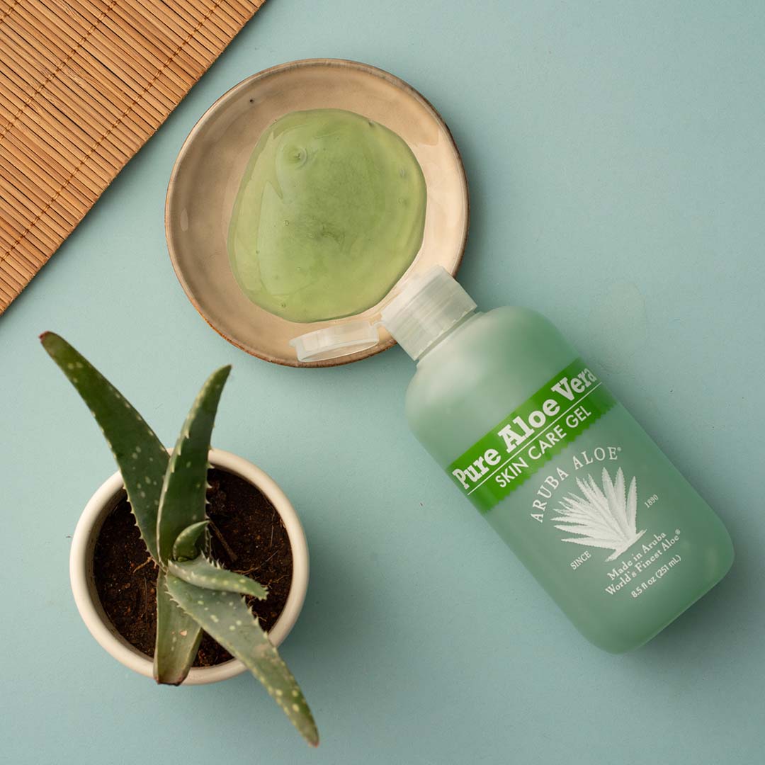 pure aloe vera plant on face Pure Aloe Vera Skin Care Gel | Body